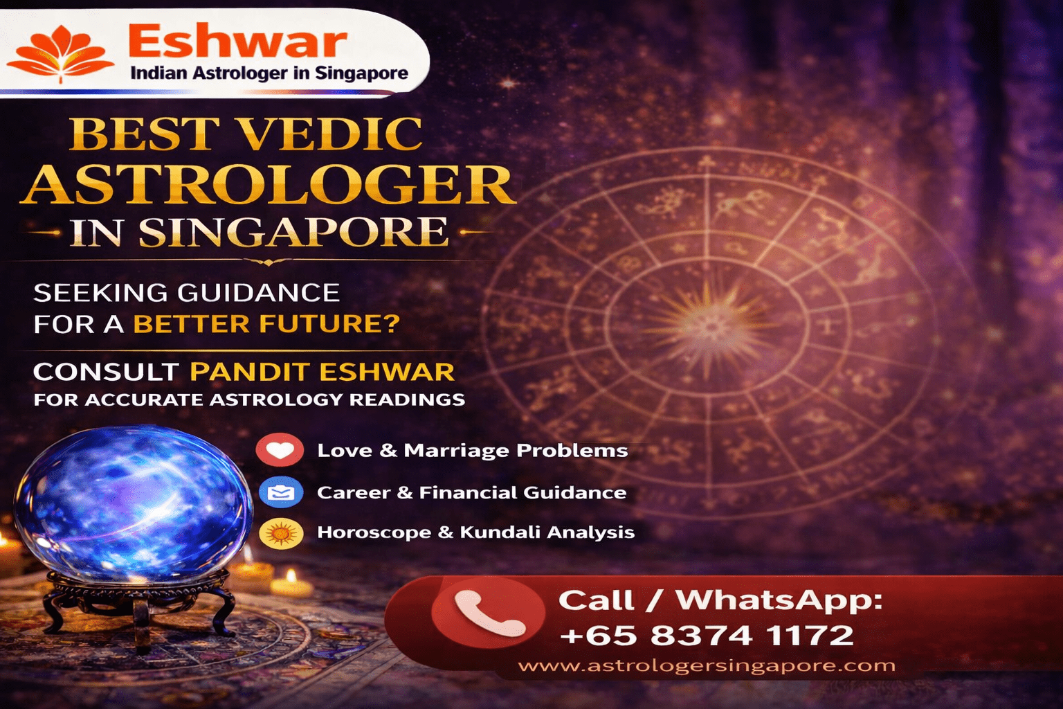 Vedic Astrologer Singapore